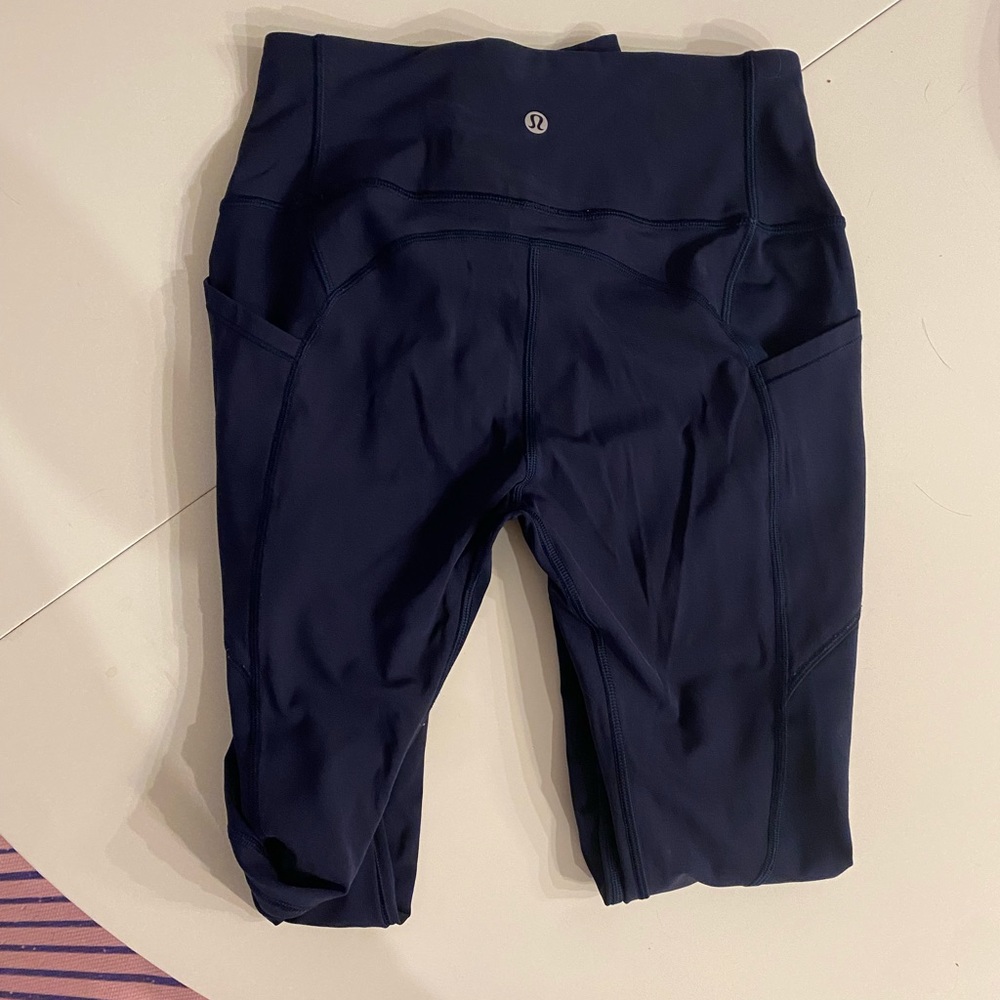 Lululemon Navy Full Length Leggings